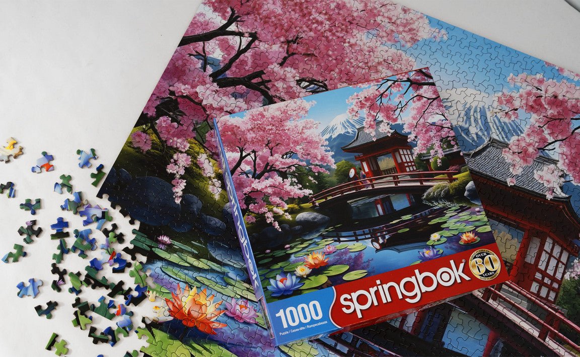 Haru in Japan 1000 Piece Jigsaw Puzzle | Springbok Puzzles - Springbok Puzzles - Jigsaw Puzzles - The Puzzle Center