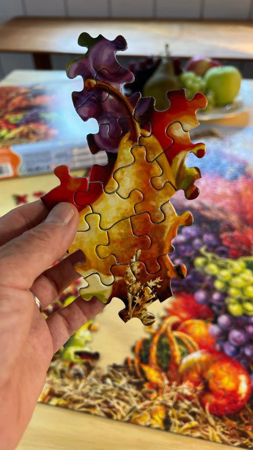 Harvest Cornucopia 500 Piece Jigsaw Puzzle by Springbok Puzzles - Springbok Puzzles - Jigsaw Puzzles - The Puzzle Center -