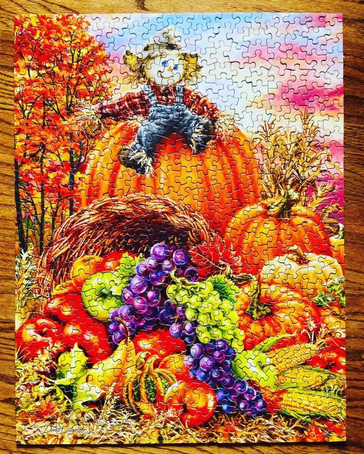 Harvest Cornucopia 500 Piece Jigsaw Puzzle by Springbok Puzzles - Springbok Puzzles - Jigsaw Puzzles - The Puzzle Center -
