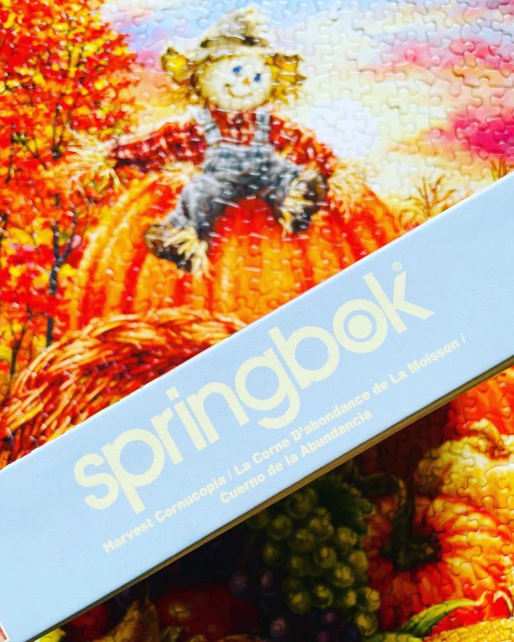 Harvest Cornucopia 500 Piece Jigsaw Puzzle by Springbok Puzzles - Springbok Puzzles - Jigsaw Puzzles - The Puzzle Center -