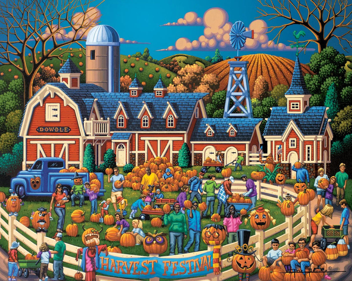 Harvest Festival 500 Piece Jigsaw Puzzle | Dowdle Puzzles - Jigsaw Puzzles - The Puzzle Center