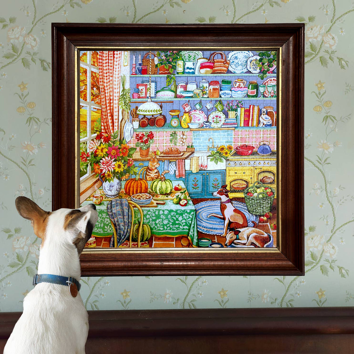 Harvest Kitchen 1000 Piece Jigsaw Puzzle | eeBoo - Jigsaw Puzzles - The Puzzle Center