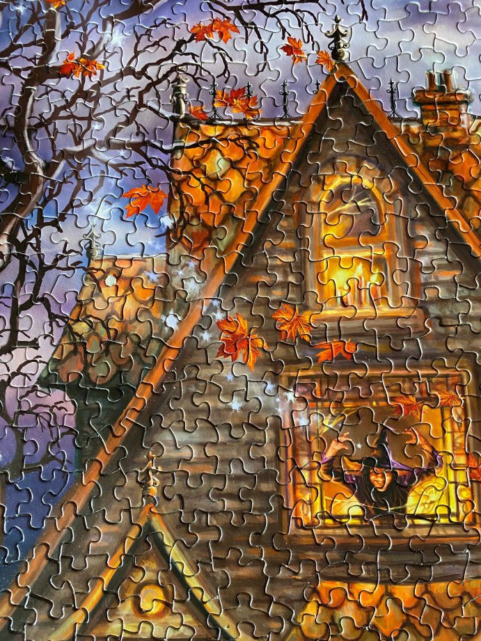 Haunted House 1000 Piece Jigsaw Puzzle by Springbok Puzzles - Springbok Puzzles - Jigsaw Puzzles - The Puzzle Center -