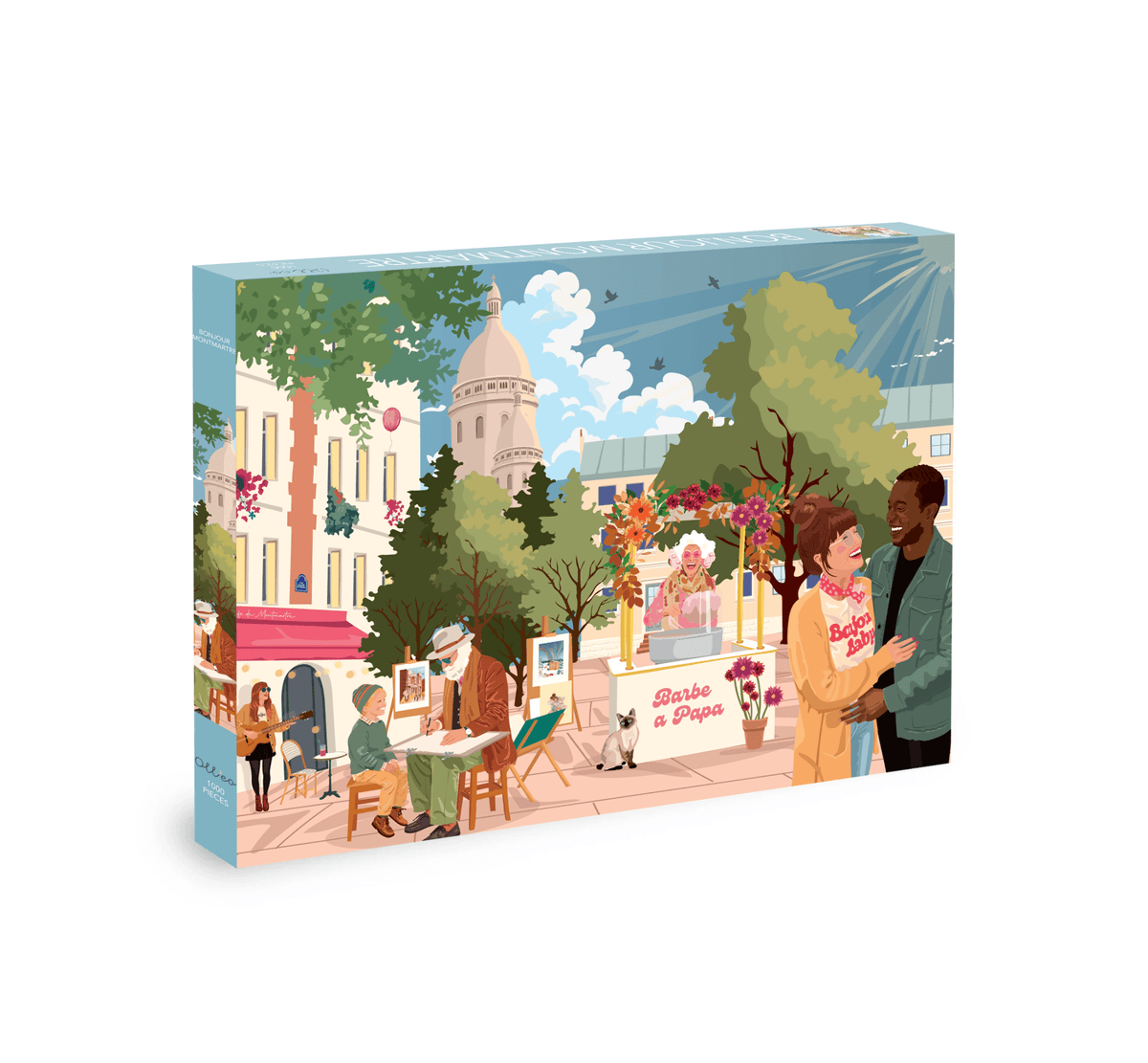 Hello Montmartre 1000 Piece Jigsaw Puzzle | Olleo Puzzles - Jigsaw Puzzles - The Puzzle Center