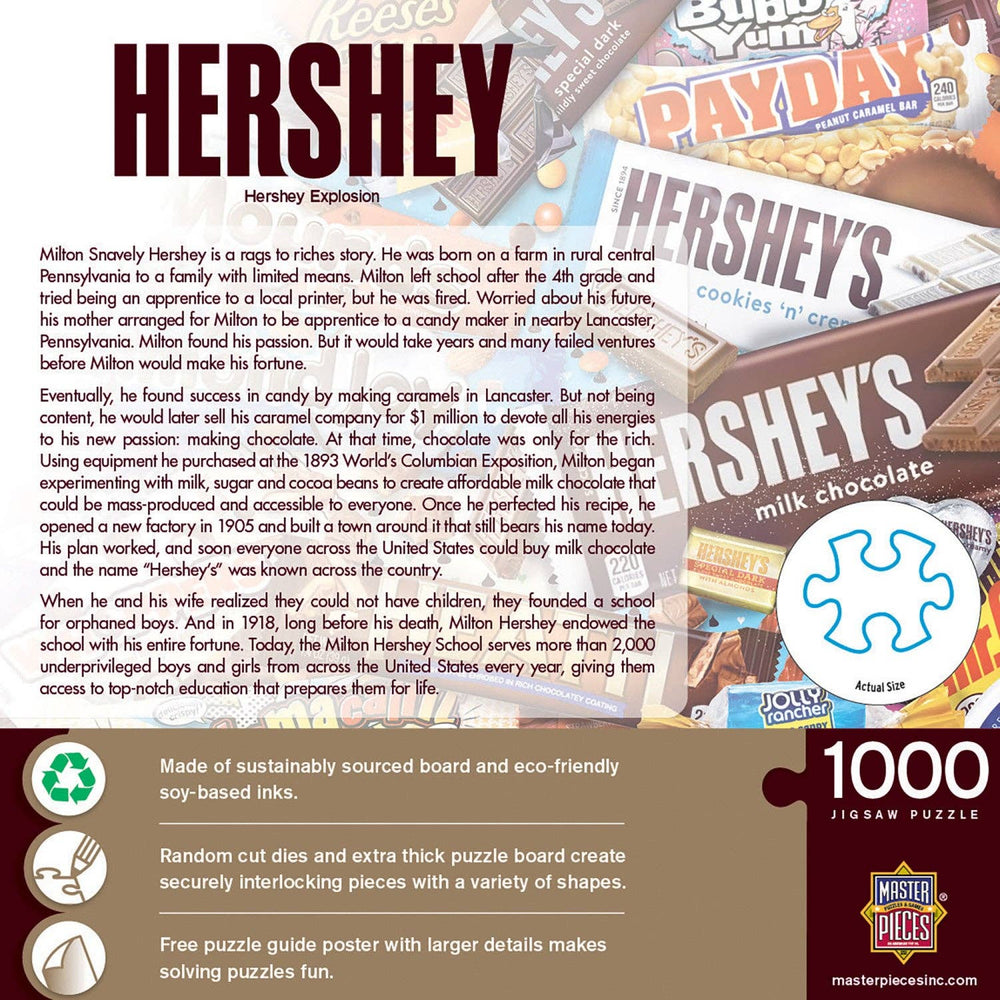 Hershey's Explosion 1000 Piece Puzzle | Masterpieces Puzzles - Masterpieces Puzzles - Jigsaw Puzzles - The Puzzle Center