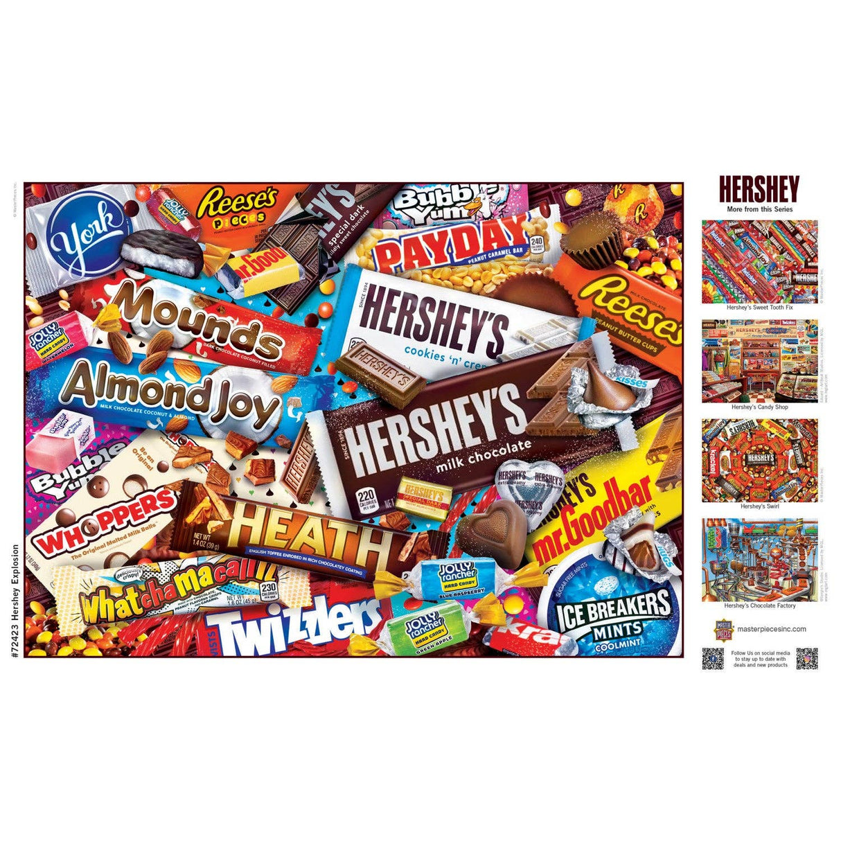 Hershey's Explosion 1000 Piece Puzzle | Masterpieces Puzzles - Masterpieces Puzzles - Jigsaw Puzzles - The Puzzle Center