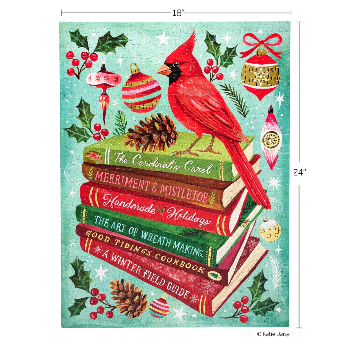 Holiday Bookclub 500 Piece Jigsaw Puzzle | WerkShoppe - Jigsaw Puzzle - The Puzzle Center