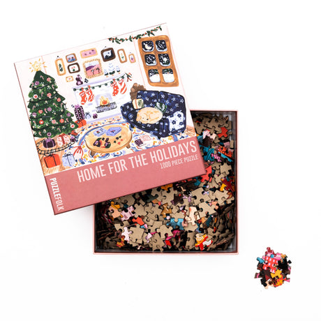 Home for the Holidays 1000 Piece Jigsaw Puzzle by Puzzlefolk - Jigsaw Puzzles - The Puzzle Center