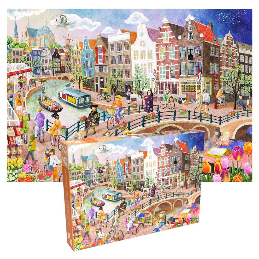 Home of Canals 1000 Piece Jigsaw Puzzle | Penny Puzzle - Jigsaw Puzzles - The Puzzle Center