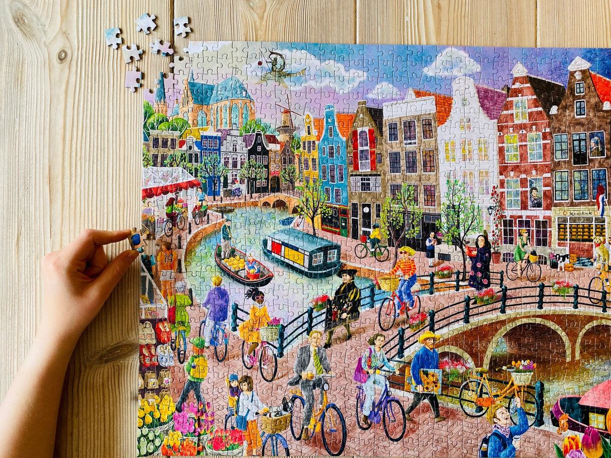 Home of Canals 1000 Piece Jigsaw Puzzle | Penny Puzzle - Jigsaw Puzzles - The Puzzle Center