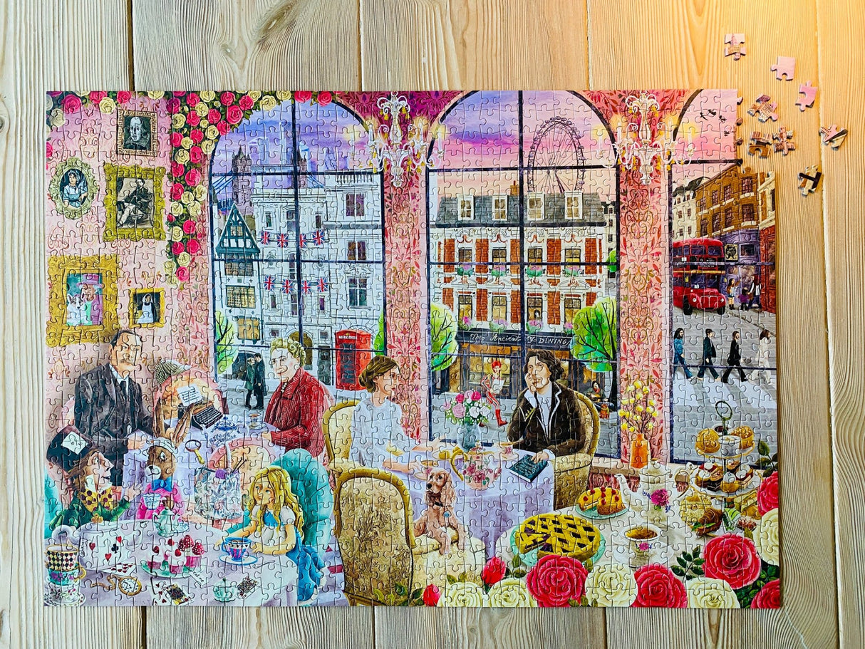Home of High Tea 1000 Piece Jigsaw Puzzle | Penny Puzzle - Jigsaw Puzzles - The Puzzle Center