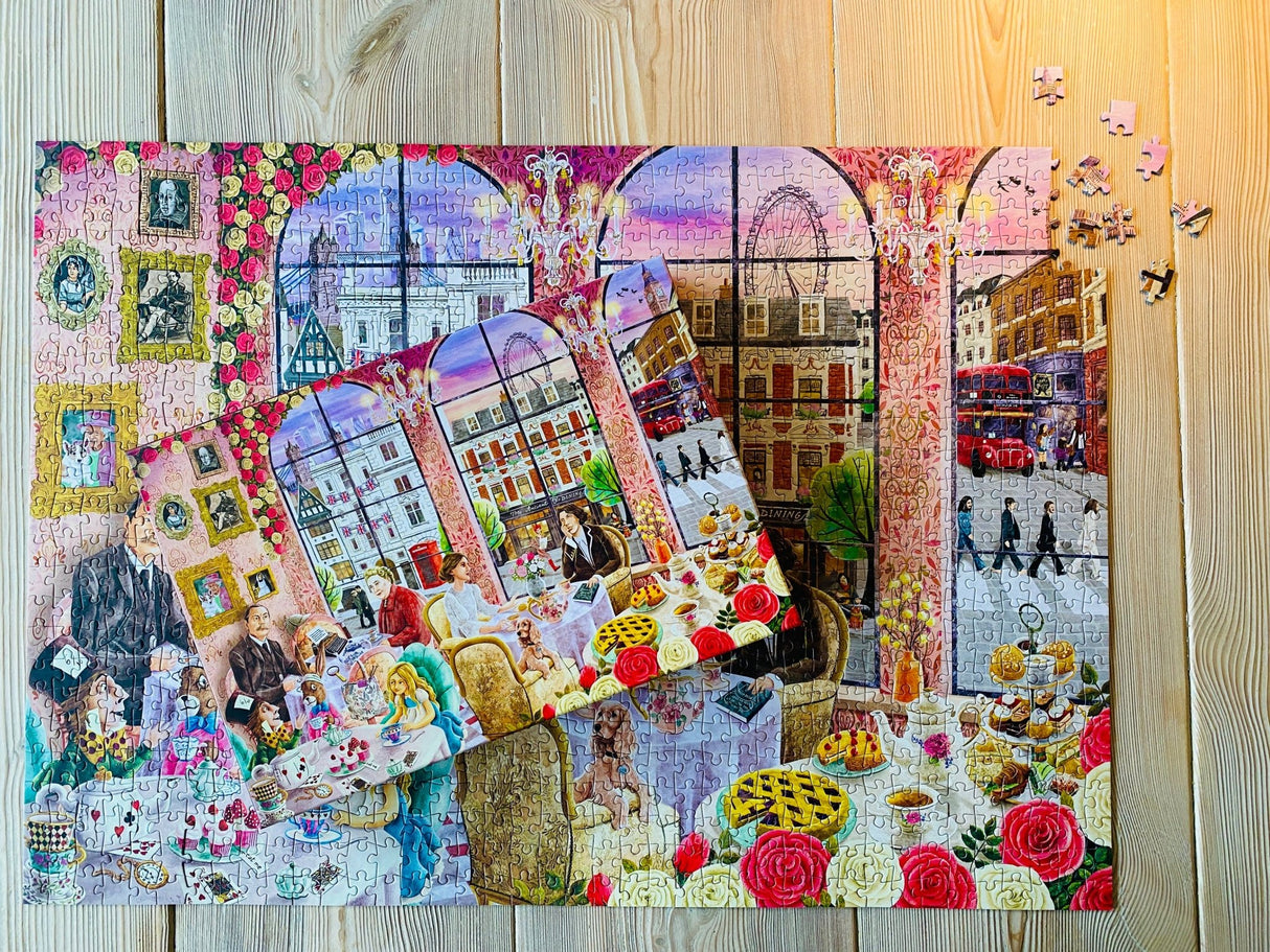 Home of High Tea 1000 Piece Jigsaw Puzzle | Penny Puzzle - Jigsaw Puzzles - The Puzzle Center