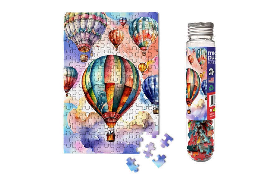 Hot Air Balloons Festival Mini Jigsaw Puzzle | MicroPuzzles - Mini Jigsaw Puzzles - The Puzzle Center