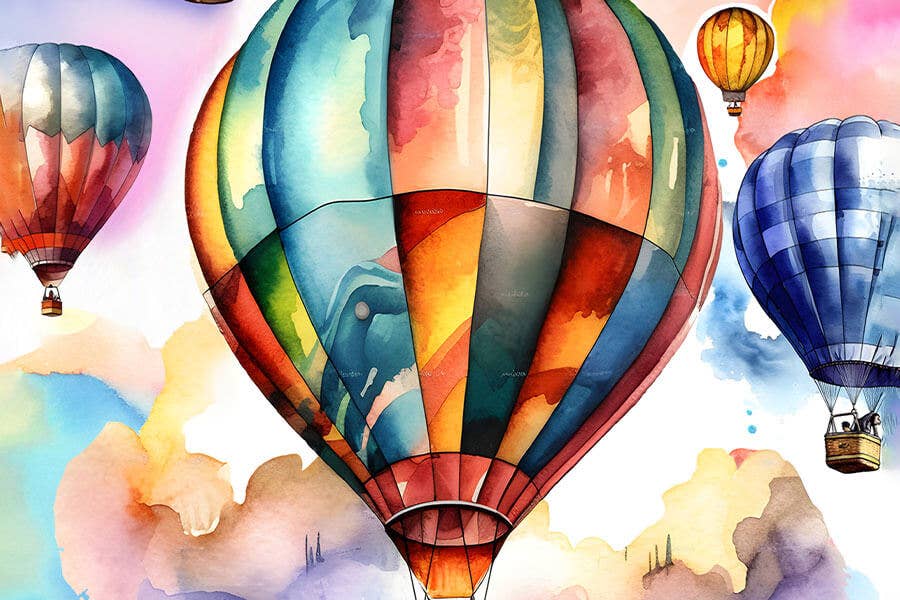 Hot Air Balloons Festival Mini Jigsaw Puzzle | MicroPuzzles - Mini Jigsaw Puzzles - The Puzzle Center