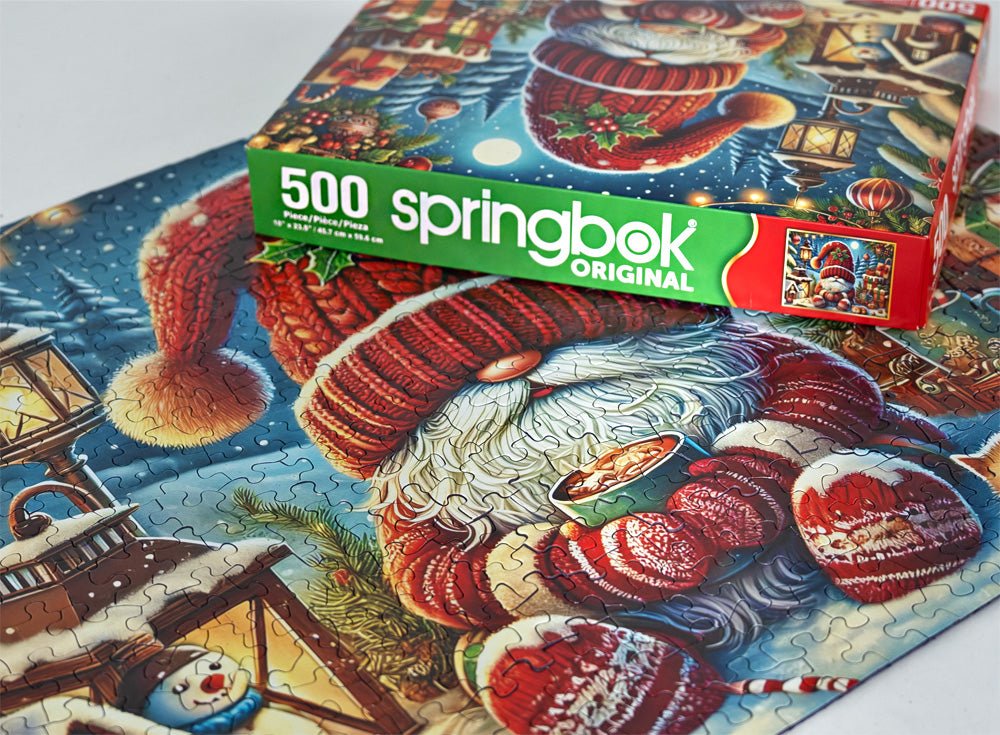Hot Cocoa Season 500 Piece Jigsaw Puzzle | Springbok Puzzles - Springbok Puzzles - Jigsaw Puzzles - The Puzzle Center