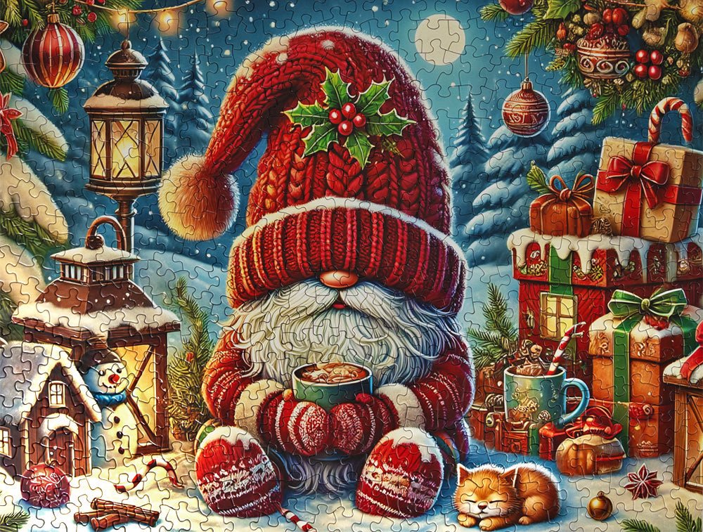 Hot Cocoa Season 500 Piece Jigsaw Puzzle | Springbok Puzzles - Springbok Puzzles - Jigsaw Puzzles - The Puzzle Center
