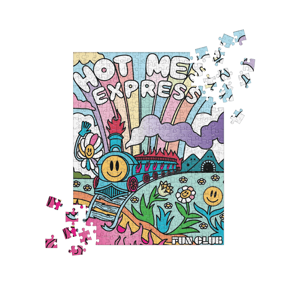 Hot Mess Express Puzzle - Funny 500 Piece Jigsaw Puzzle by FUN CLUB - FUN CLUB - Jigsaw Puzzles - The Puzzle Center -