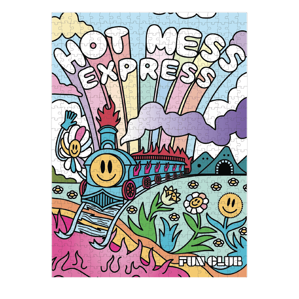 Hot Mess Express Puzzle - Funny 500 Piece Jigsaw Puzzle by FUN CLUB - FUN CLUB - Jigsaw Puzzles - The Puzzle Center -