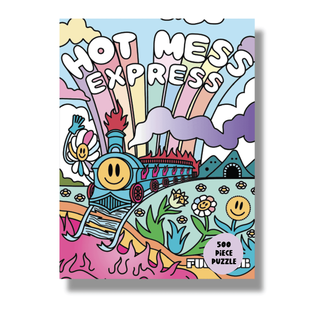 Hot Mess Express Puzzle - Funny 500 Piece Jigsaw Puzzle by FUN CLUB - FUN CLUB - Jigsaw Puzzles - The Puzzle Center -