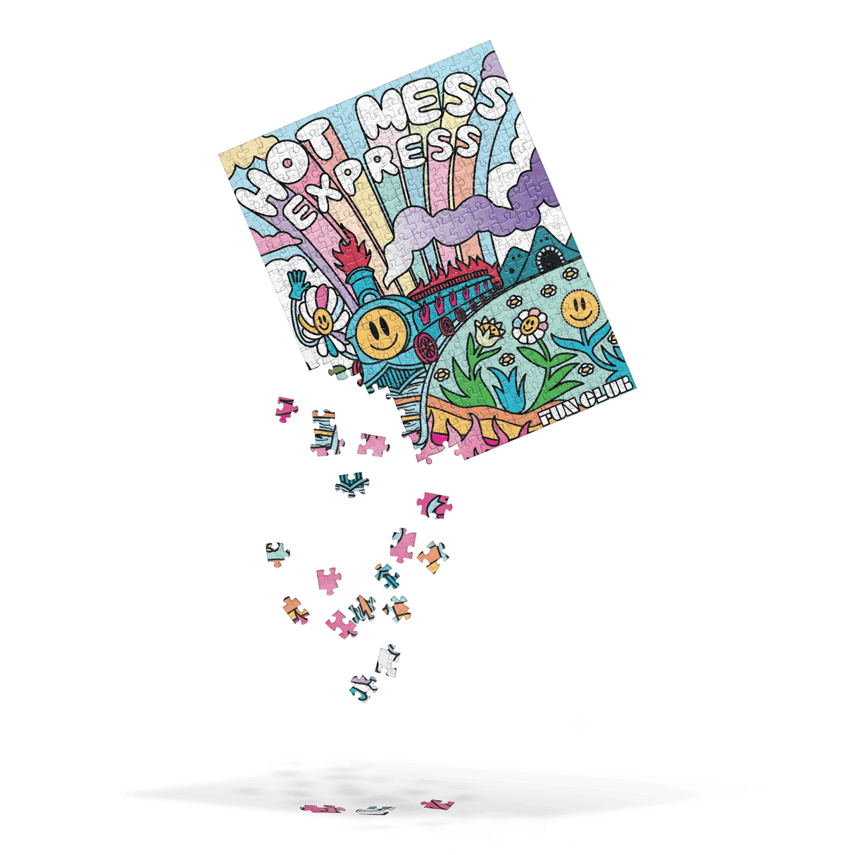 Hot Mess Express Puzzle - Funny 500 Piece Jigsaw Puzzle by FUN CLUB - FUN CLUB - Jigsaw Puzzles - The Puzzle Center -