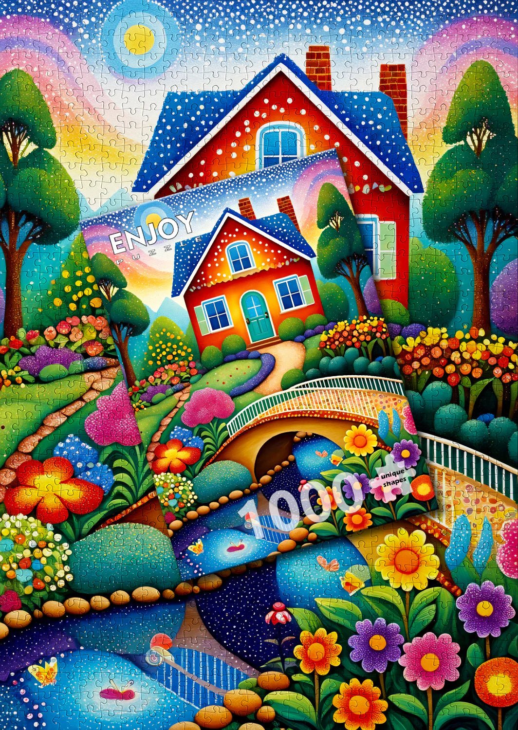 House of Colors 1000 Piece Jigsaw Puzzle | Enjoy Puzzles - Jigsaw Puzzles - The Puzzle Center