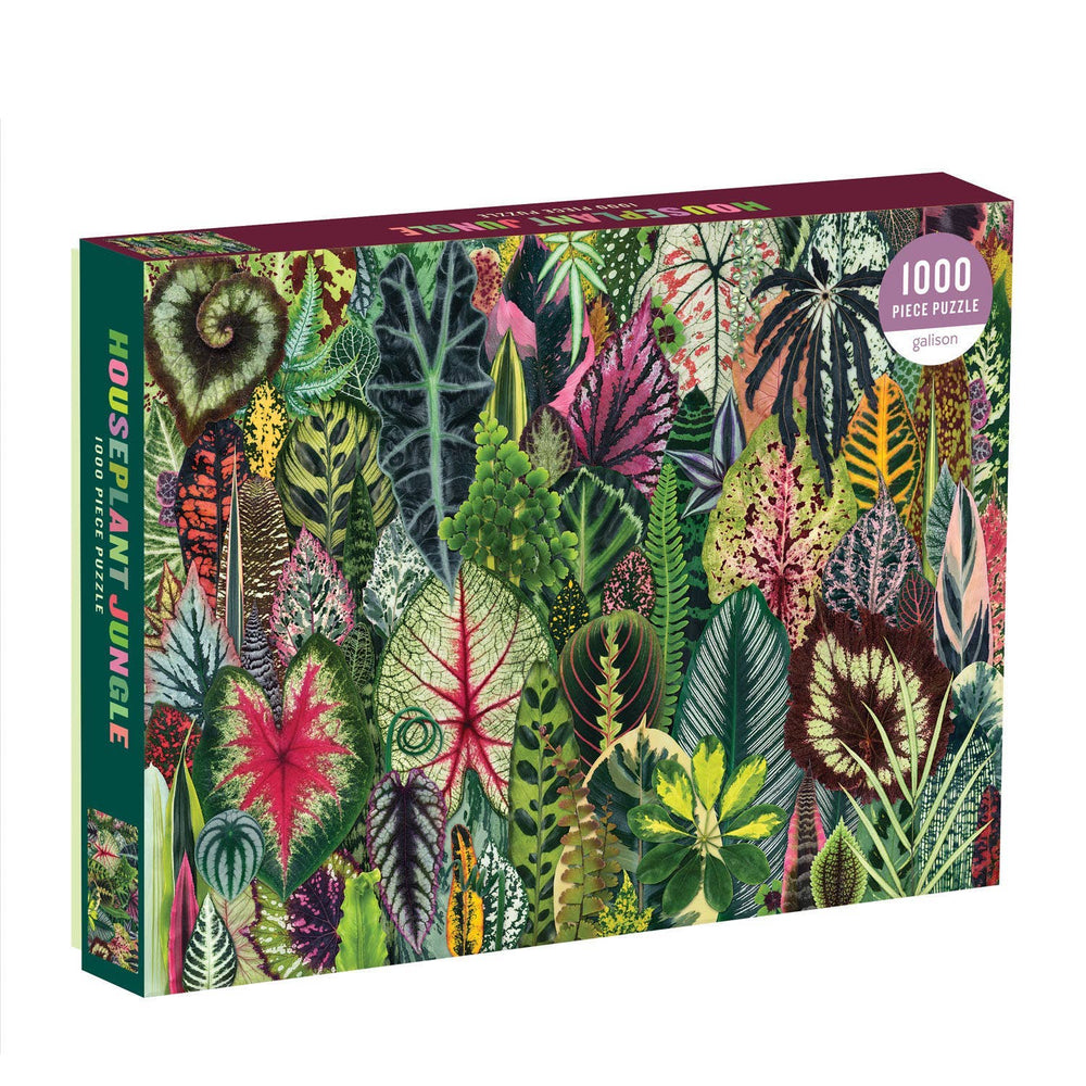 Houseplant Jungle 1000 Piece Puzzle by Galison - Galison - Jigsaw Puzzles - The Puzzle Center -