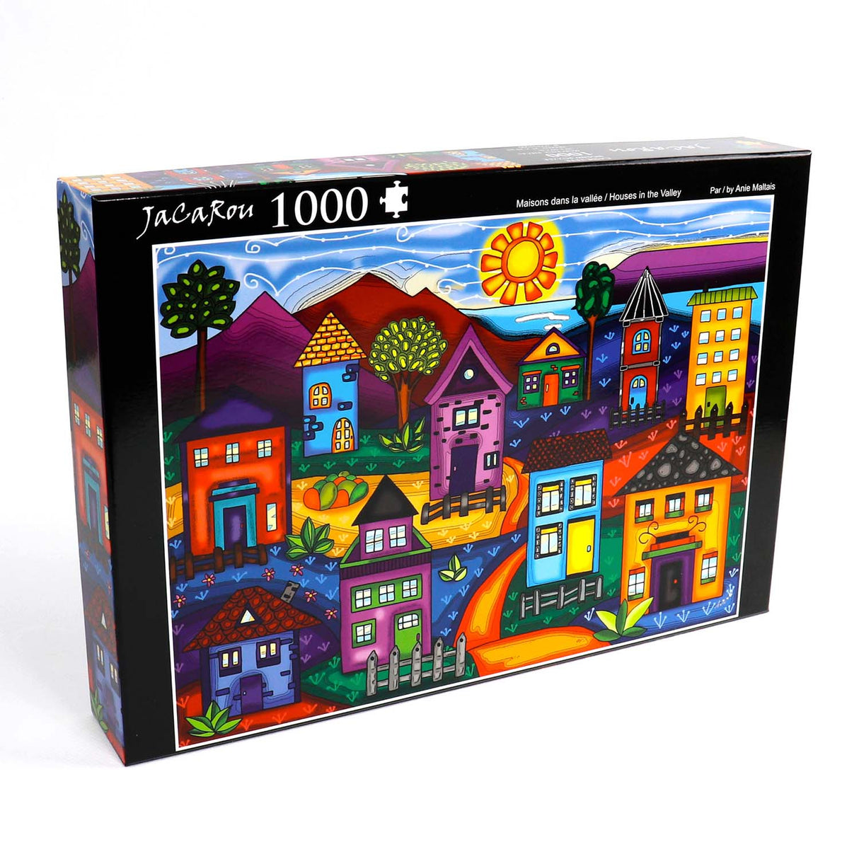Houses In The Valley 1000 Piece Jigsaw Puzzle | JaCaRou Puzzles - JaCaRou Puzzles Inc. - Jigsaw Puzzles - The Puzzle Center