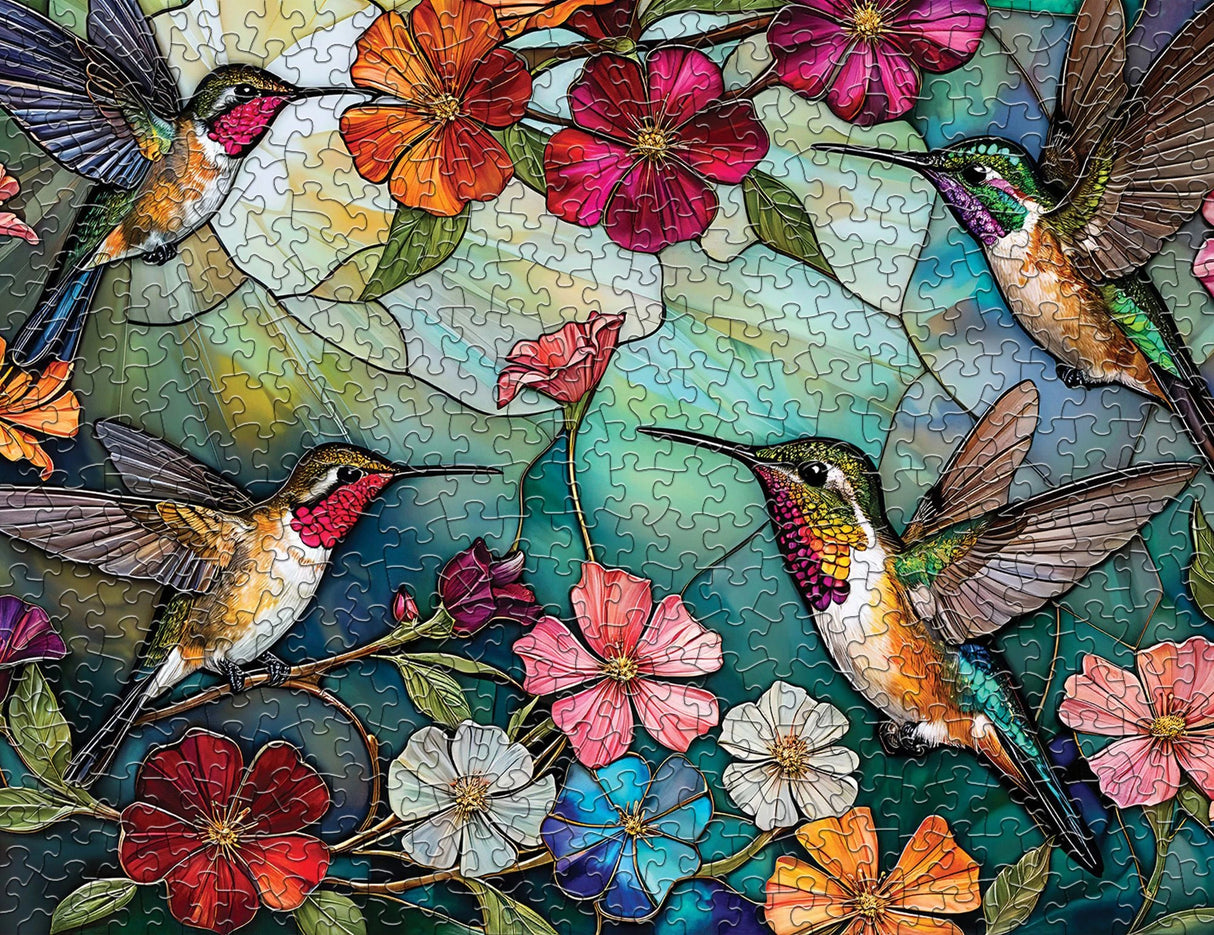 Hummingbird Hover 500 Piece Jigsaw Puzzle | Springbok Puzzles