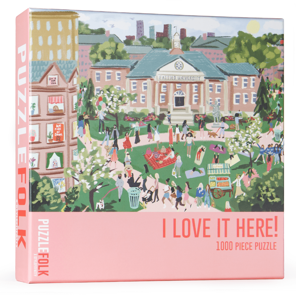 I Love it Here! 1000 Piece Jigsaw Puzzle by Puzzlefolk - Puzzlefolk - Jigsaw Puzzles - The Puzzle Center