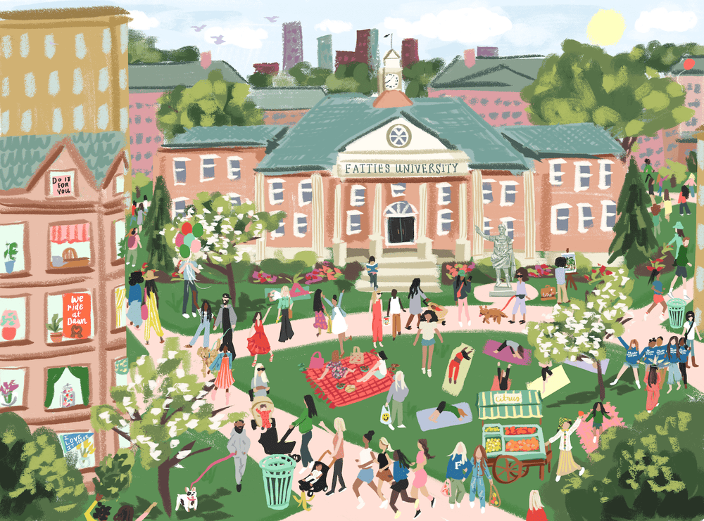 I Love it Here! 1000 Piece Jigsaw Puzzle by Puzzlefolk - Puzzlefolk - Jigsaw Puzzles - The Puzzle Center