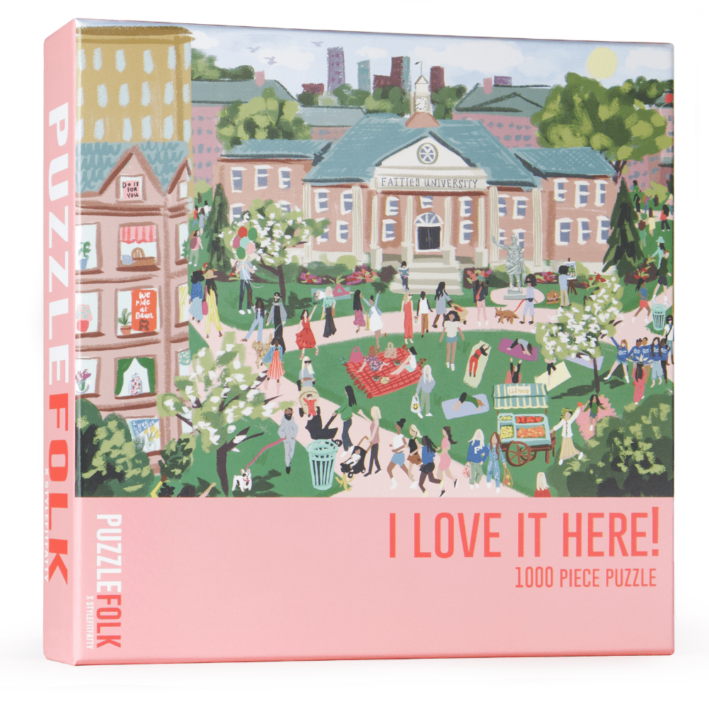 I Love it Here! 1000 Piece Jigsaw Puzzle by Puzzlefolk - Puzzlefolk - Jigsaw Puzzles - The Puzzle Center