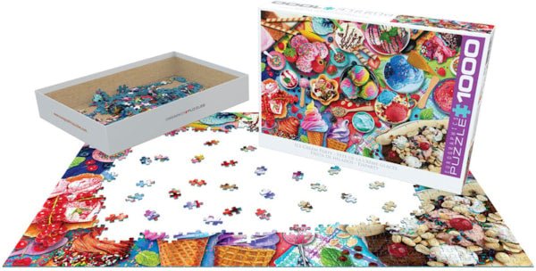 Ice Cream Party 1000 Piece Jigsaw Puzzle by Eurographics - Sweet & Fun - Eurographics - Jigsaw Puzzles - The Puzzle Center -