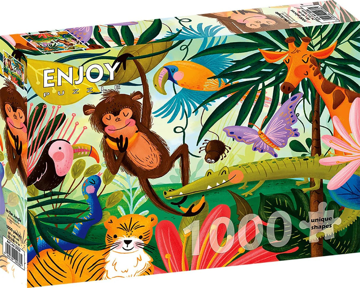 In the Jungle 1000 Piece Jigsaw Puzzle | Enjoy Puzzles - Jigsaw Puzzles - The Puzzle Center