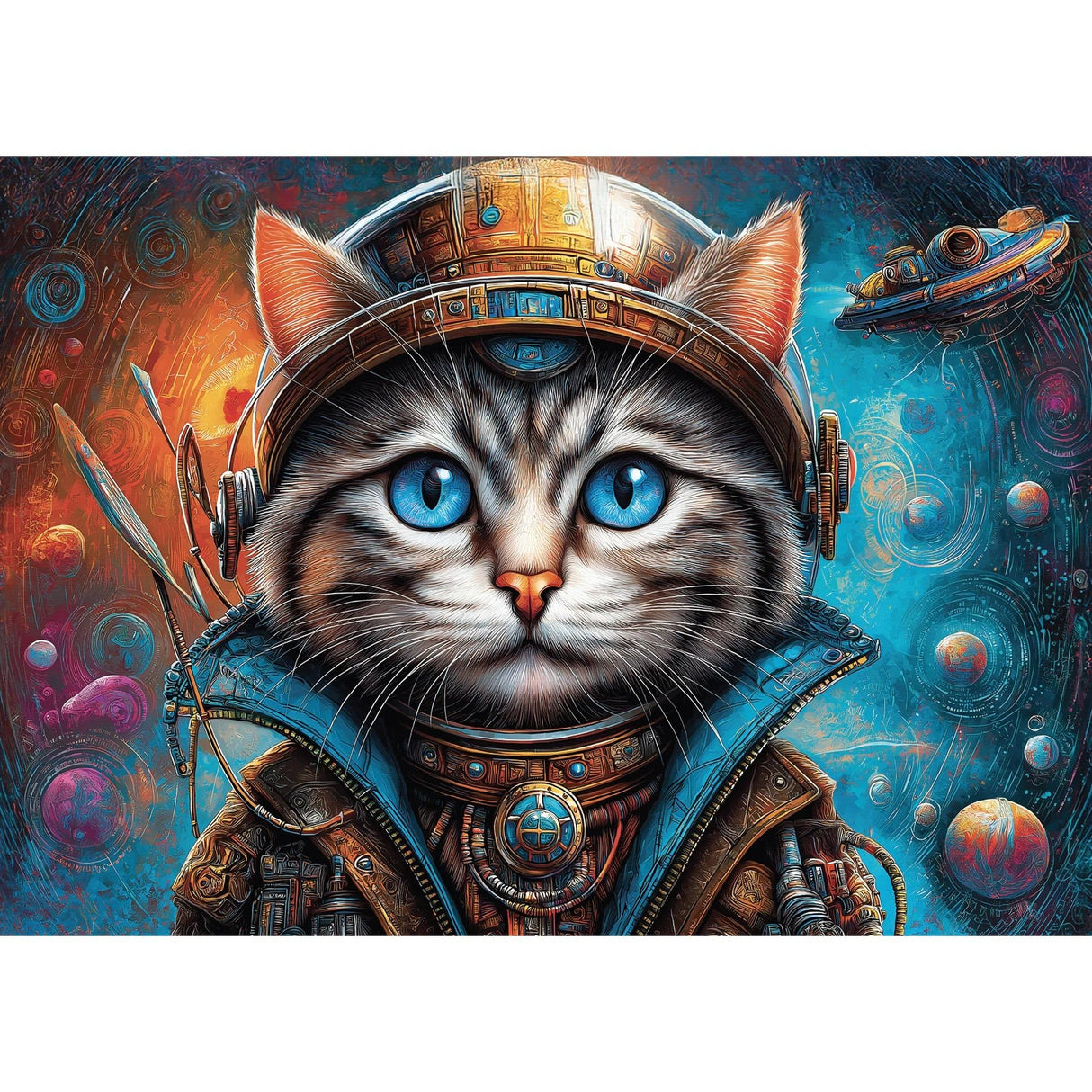 Interstellar Meowments 1000 Piece Jigsaw Puzzle | Delfy Puzzles - Jigsaw Puzzles - The Puzzle Center