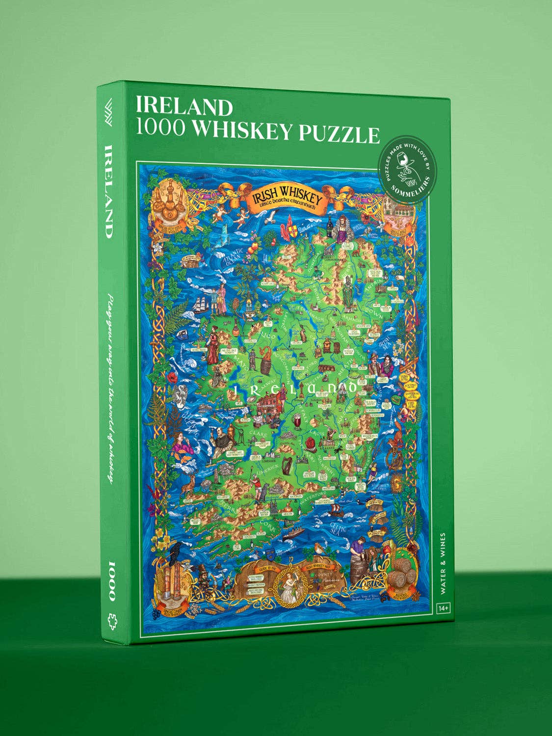 Irish Whiskey 1000 Piece Jigsaw Puzzle | Water & Wines - Jigsaw Puzzles - The Puzzle Center
