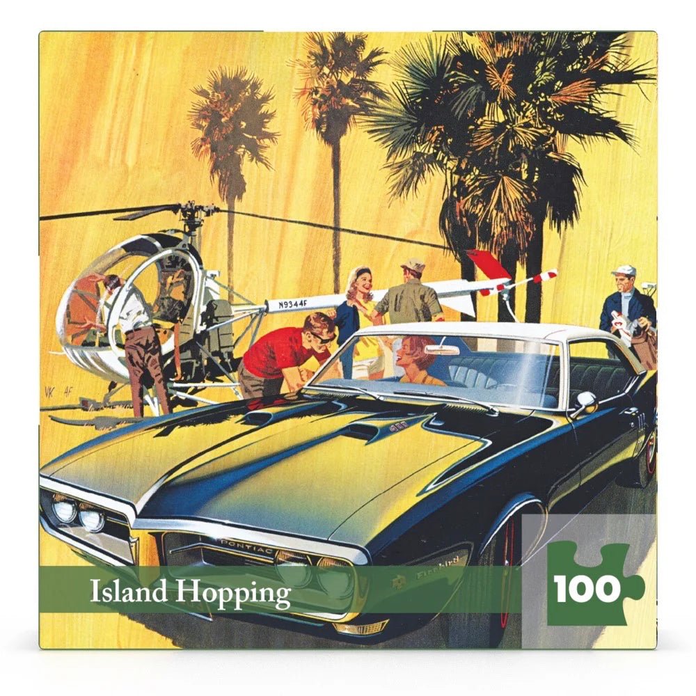 Island Hopping 100 Piece Mini Jigsaw Puzzle | New York Puzzle Company - Mini Jigsaw Puzzles - The Puzzle Center
