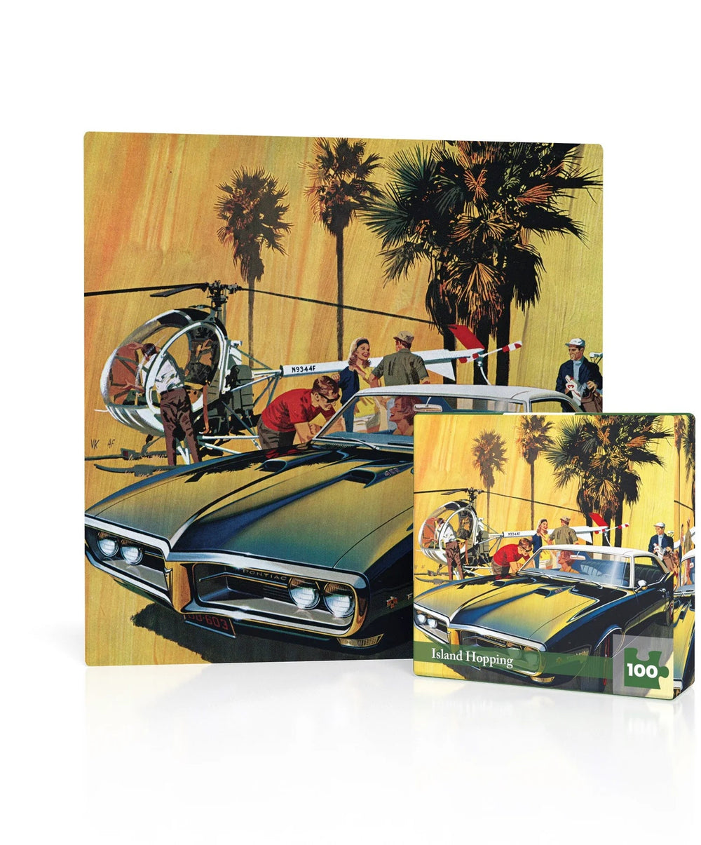 Island Hopping 100 Piece Mini Jigsaw Puzzle | New York Puzzle Company - Mini Jigsaw Puzzles - The Puzzle Center