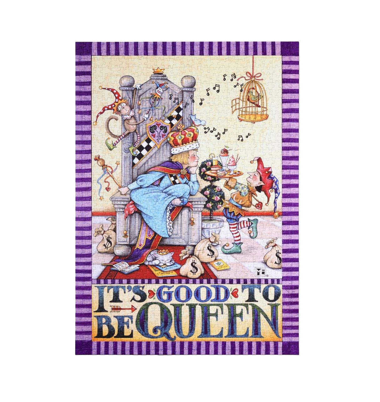 It's Good to be Queen 1000 Piece Jigsaw Puzzle | WEVE - Jigsaw Puzzles - The Puzzle Center