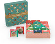 Janet Hill Advent Calendar Set 24 x 100 Piece Mini Jigsaw Puzzles | New York Puzzle Company - Mini Jigsaw Puzzles - The Puzzle Center