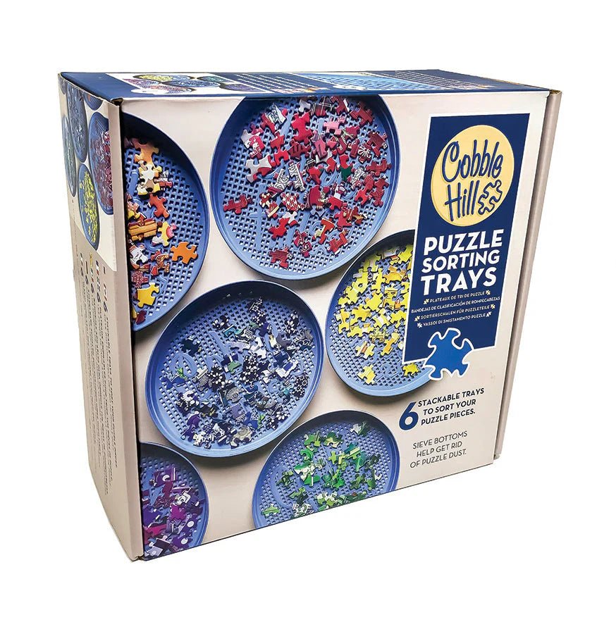 Jigsaw Puzzle Sorting Trays | Cobble Hill - Puzzle Accessories - The Puzzle Center