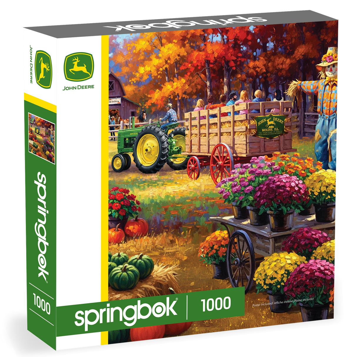 John Deere Pumpkin Patch 1000 Piece Jigsaw Puzzle | Springbok Puzzles - Jigsaw Puzzles - The Puzzle Center