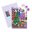 Joy Laforme Christmas Square 60 Piece Greeting Card Puzzle | Galison - Greeting Card Puzzle - The Puzzle Center