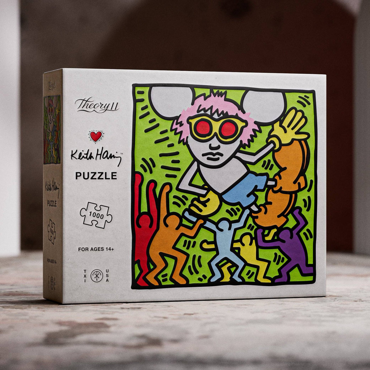 Keith Haring 1000 Piece Jigsaw Puzzle | Theory11 - Jigsaw Puzzles - The Puzzle Center