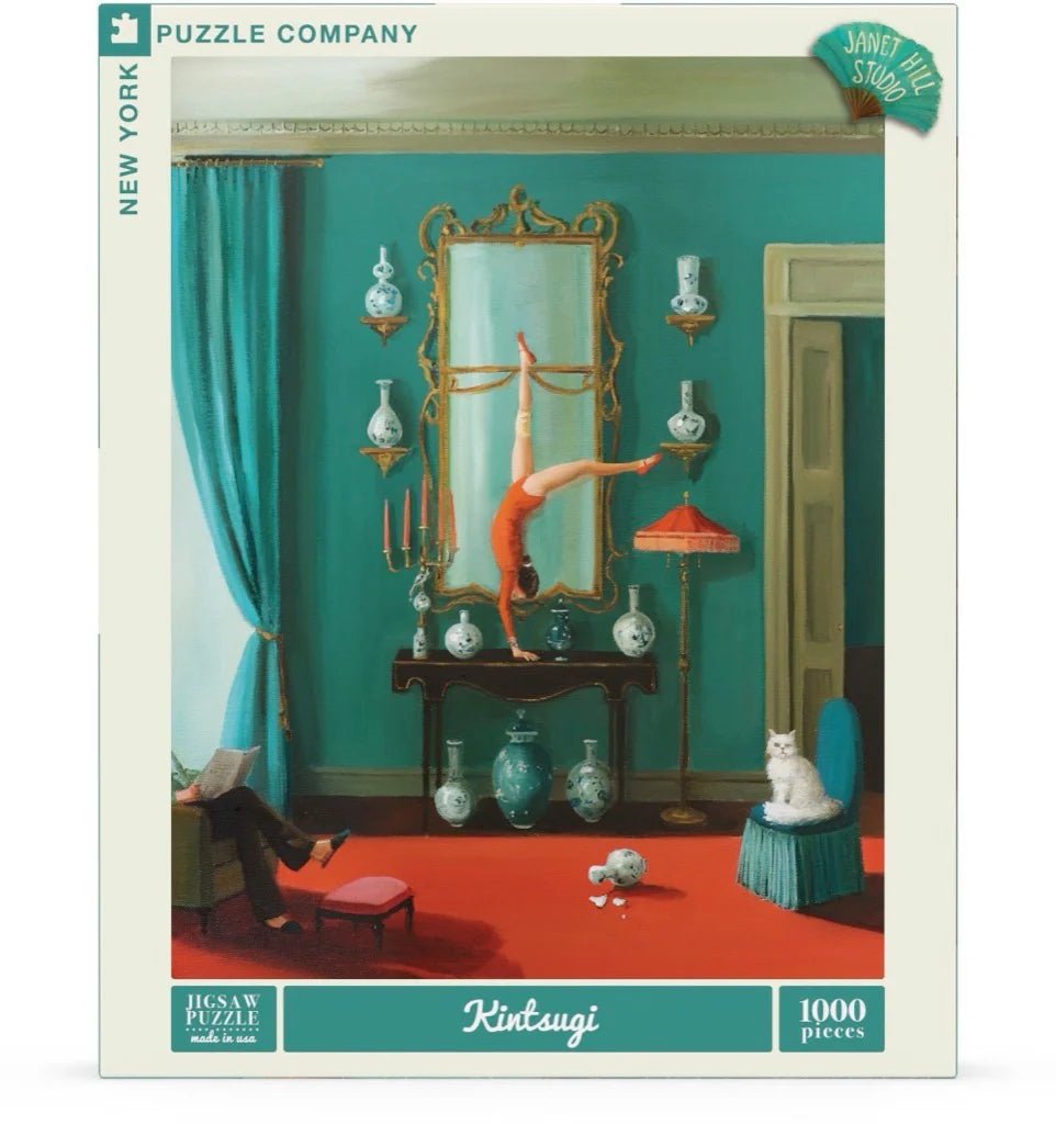 Kintsugi 1000 Piece Jigsaw Puzzle by New York Puzzle Company - New York Puzzle Company - Jigsaw Puzzles - The Puzzle Center -