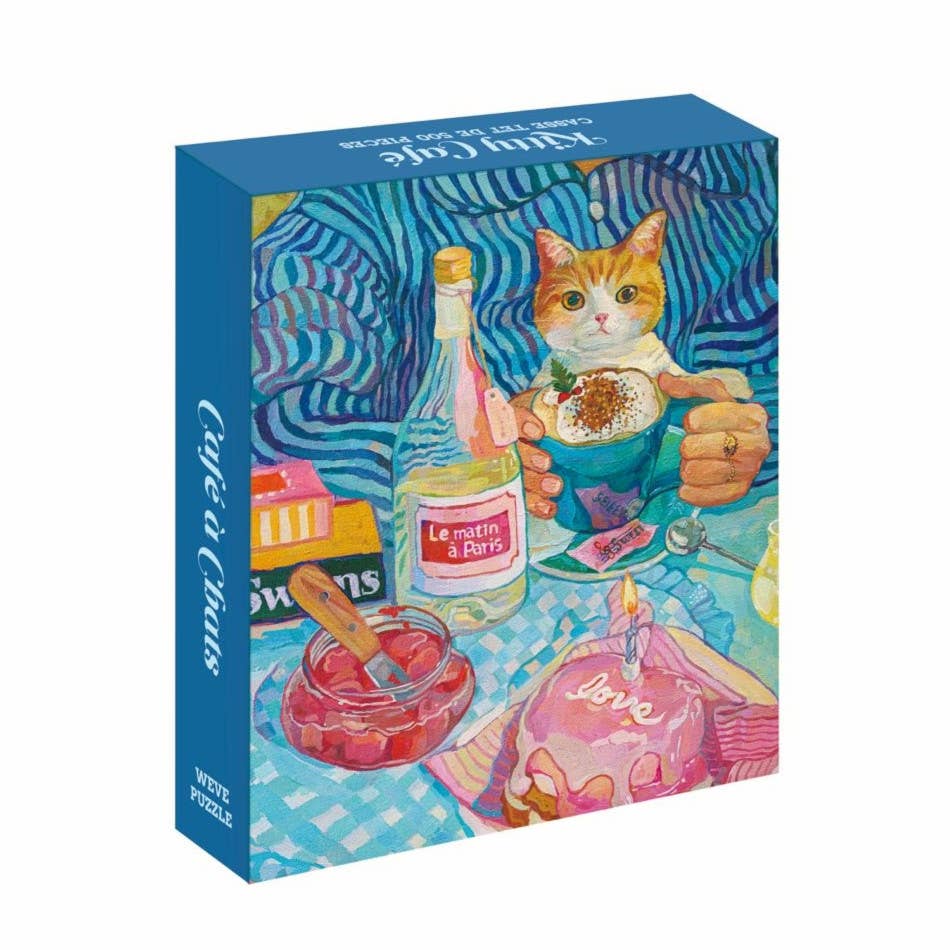 Kitty Café 500 Piece Puzzle | WEVE Puzzle - Jigsaw Puzzles - The Puzzle Center