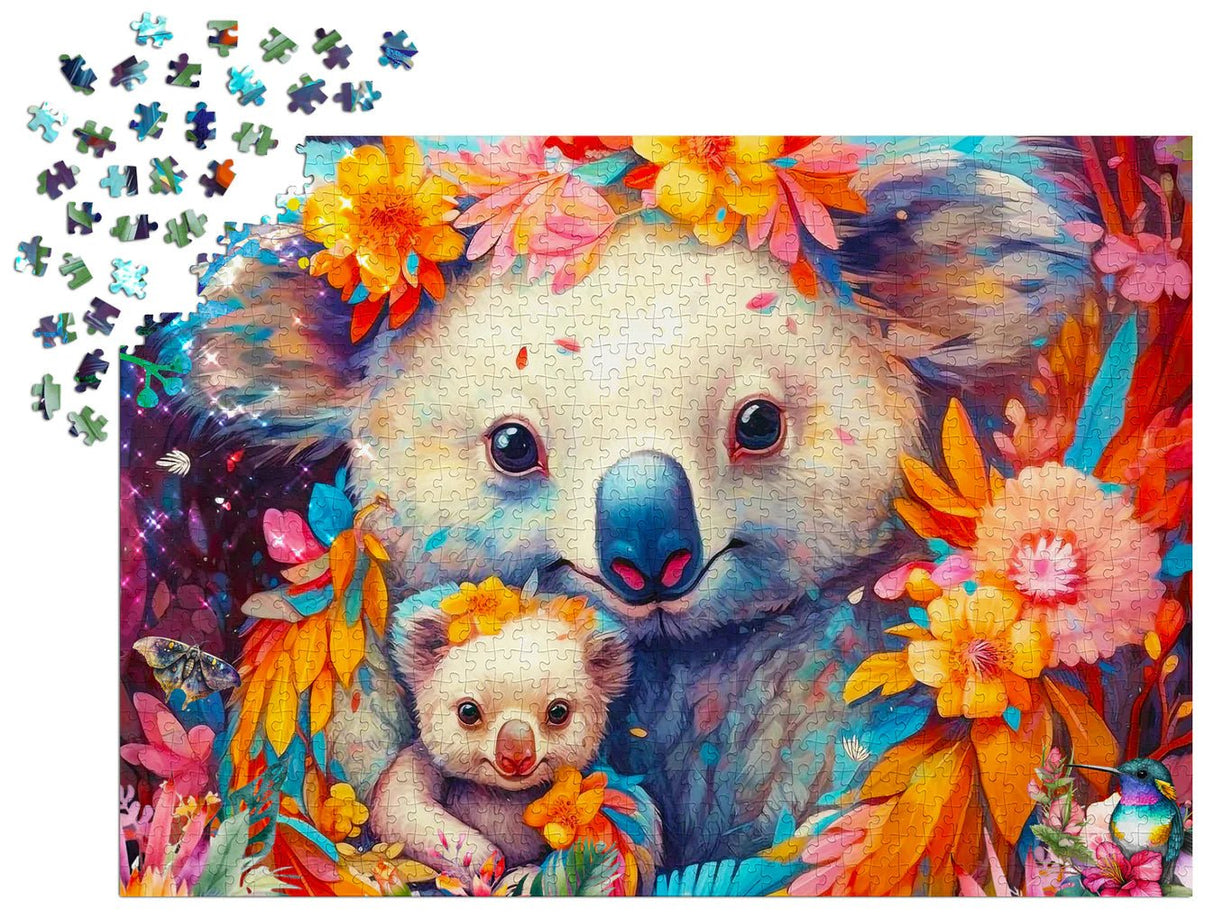 Koala Kuddles 1000 Piece Jigsaw Puzzle | Enjoy Puzzles - Jigsaw Puzzles - The Puzzle Center