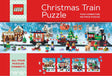 LEGO Christmas Train Puzzle – 4 - in - 1, 100 Pieces Each - Lego - Jigsaw Puzzles - The Puzzle Center -