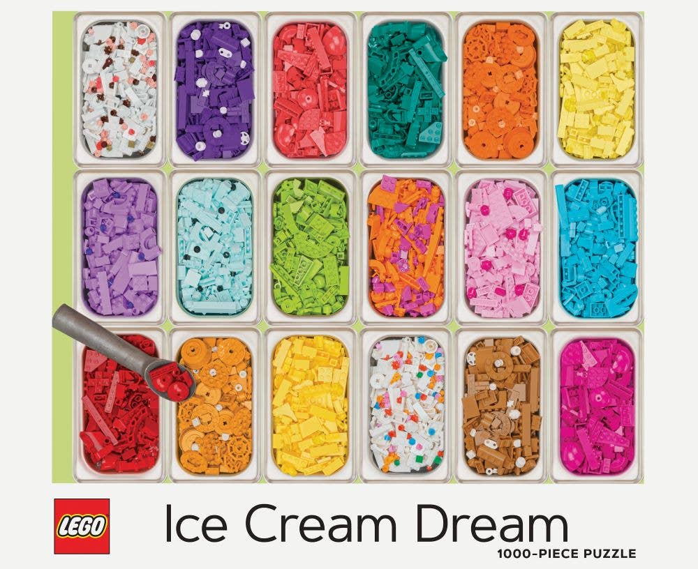 LEGO® Ice Cream Dream 1000 - Piece Puzzle - Lego - Jigsaw Puzzles - The Puzzle Center -