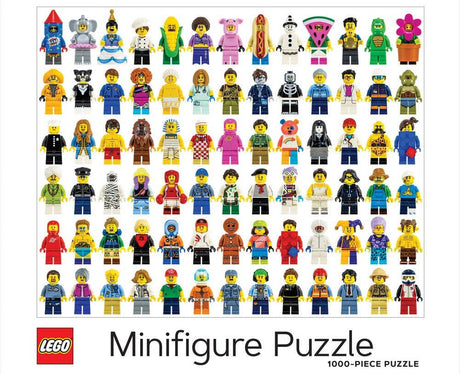 LEGO® Minifigure Puzzle 1000 - Piece - Lego - Jigsaw Puzzles - The Puzzle Center -