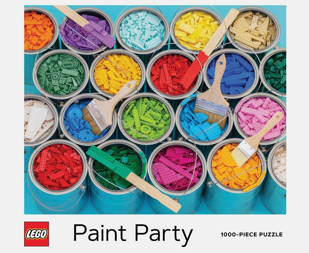 LEGO® Paint Party 1000 - Piece Puzzle - Lego - Jigsaw Puzzles - The Puzzle Center -